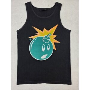 Vintage Y2K The Hundreds Adam Bomb Color Block Logo Mens Tank Top Shirt Size S